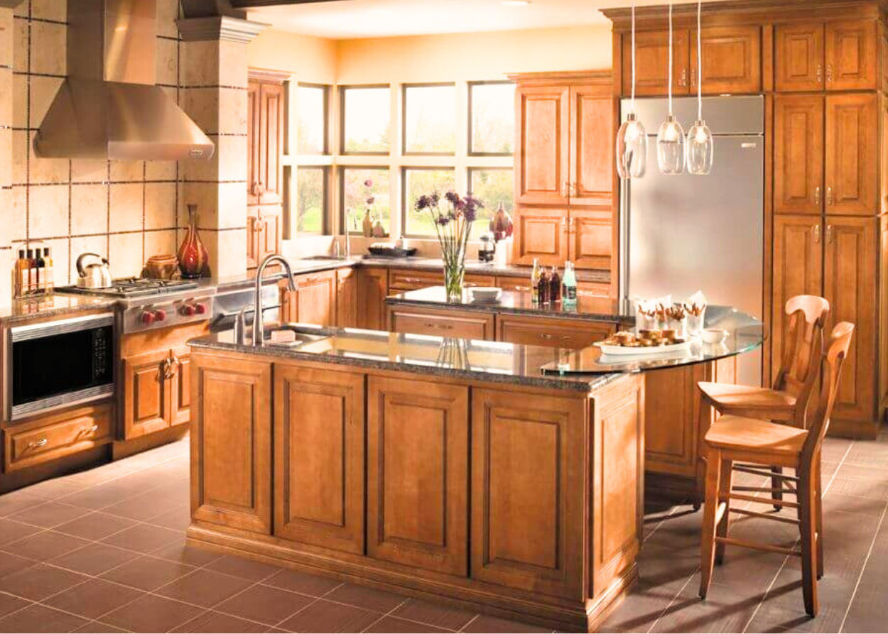 Shaker Cognac Kitchen